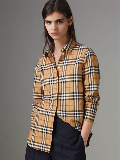 burberry female shirt|Burberry women's shirts & tops.